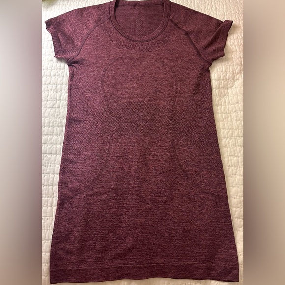 Lululemon Swiftly Tech Short Sleeve Crew - Dark Adobe Size 6 - Picture 2 of 5